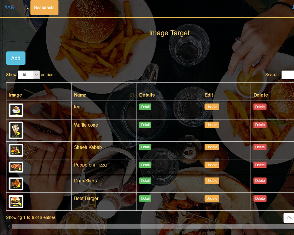 SeeFood – Admin Web Portal cover